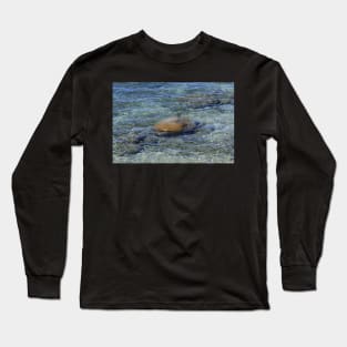 Lake Tahoe California Beach with colorful water Long Sleeve T-Shirt